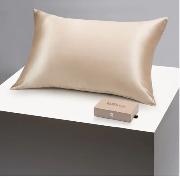 Blissy Champagne standard pillowcase - with zipper Brand New